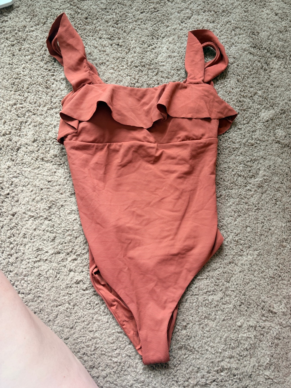 Eberjey Jane One Piece Swimsuit in Redwood